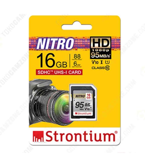 Strontium Nitro SDHC UHS-1 95MB/s Class 10 16GB